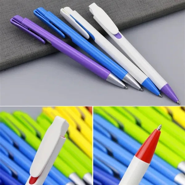 Ballpoint Pen Creative Colorful Retractable Click Ballpen