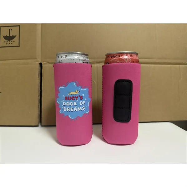 Slim Neoprene Magnetic Can Cooler
