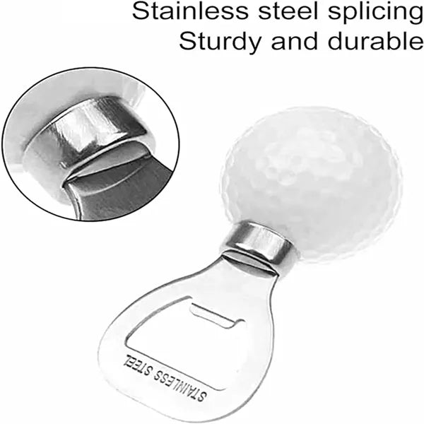 Golf Ball Bottle Opener Themed Beer Funny Fridge
