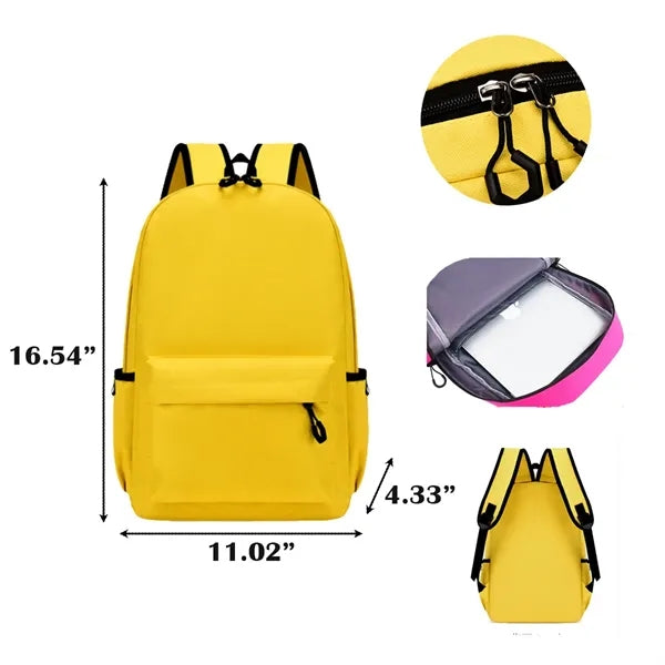 Multi-color High-capacity Custom Backpack