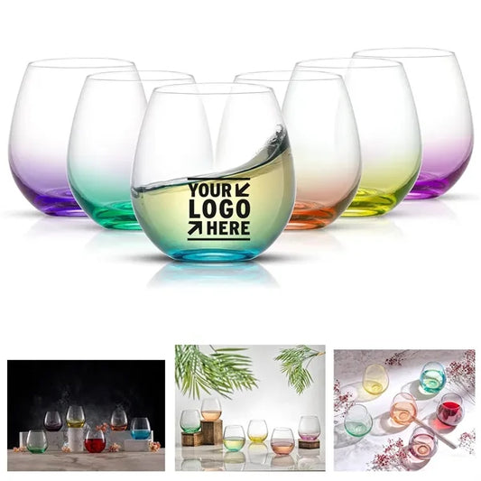 12 Oz Stemless Wine Glass