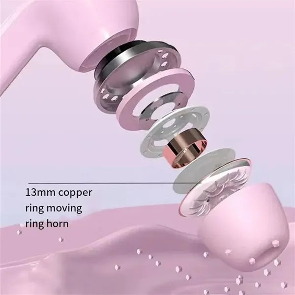Mini Wireless Bluetooth Headphones With Charging Case and LE