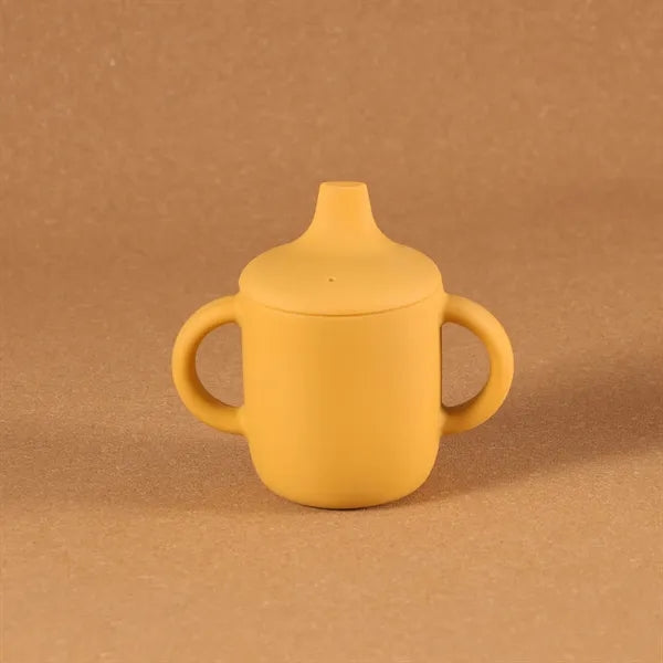 Food Grade BPA Free Silicone Baby Sipp Cup 4.5 oz