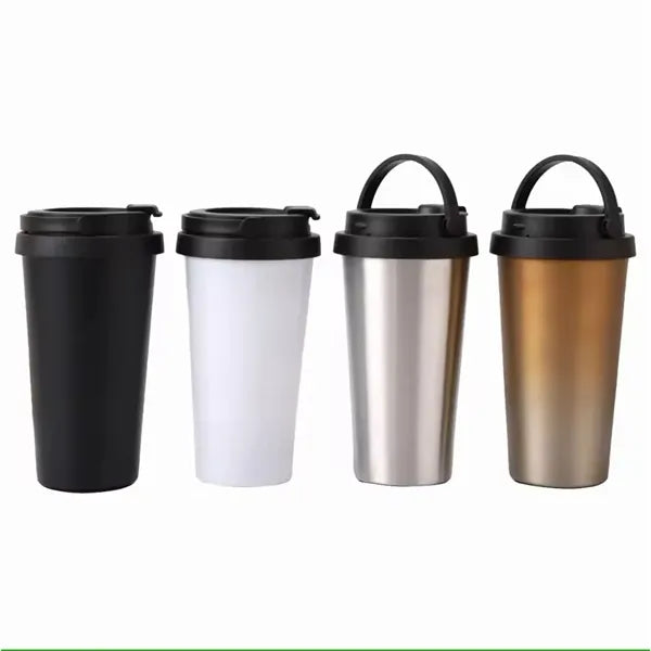 500ML Insulated Coffee Cup Stainless Steel Tumbler Mug