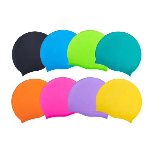 Non-slip silicone swim cap waterproof