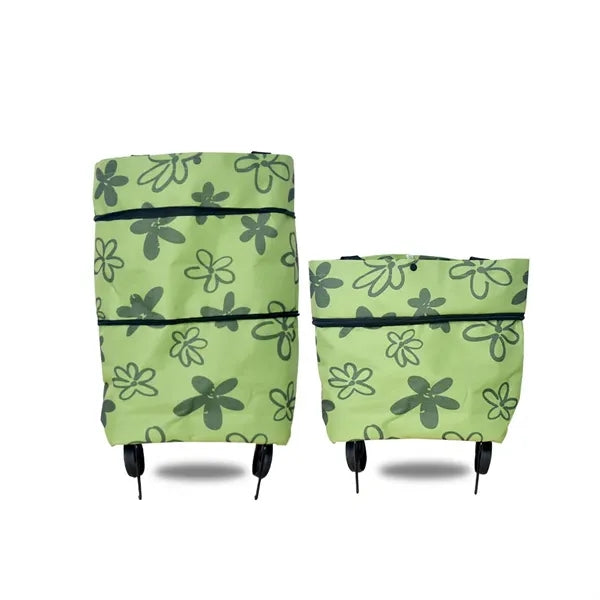 Folding Shopping Trolly Bag Grocery Cart