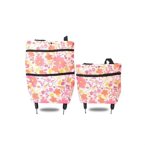 Folding Shopping Trolly Bag Grocery Cart