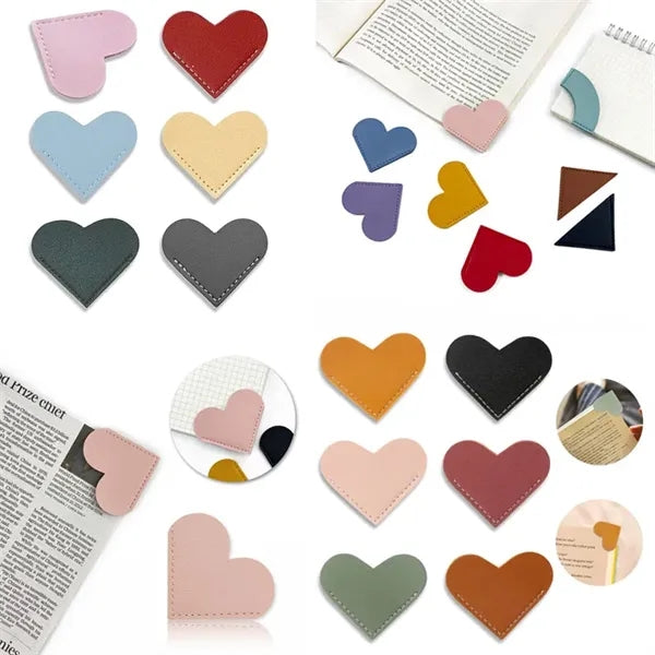 Leather Heart Bookmark