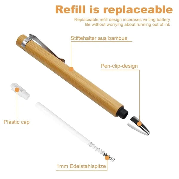 Bamboo Wooden Ballpoint Pen
