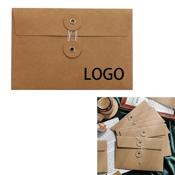 Kraft Envelope With Strap