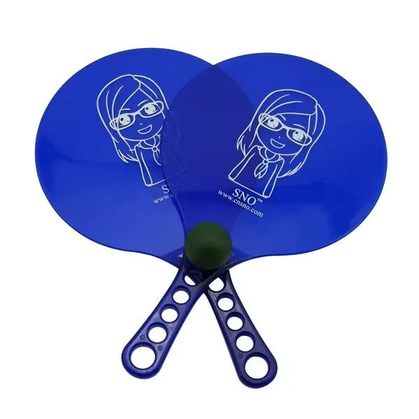 Beach Tennis Plastic Rackets With Ball