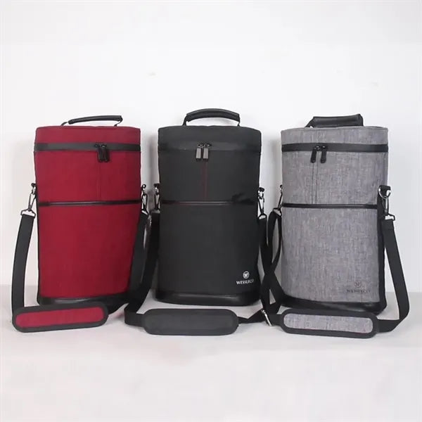2 Bottle Wine Carrier Tote