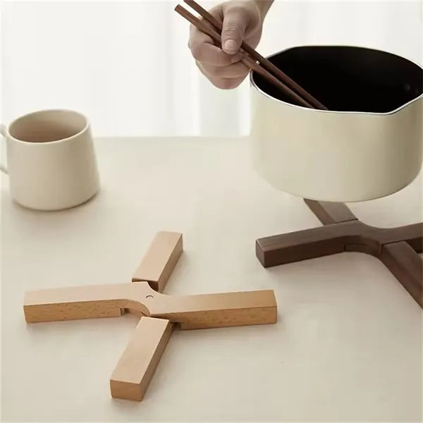 Foldable Heat Resistant Non Slip Pot Mat for Table & Counter