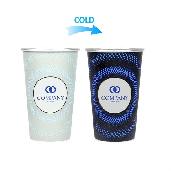 15 Oz Color Changing Aluminum Cup