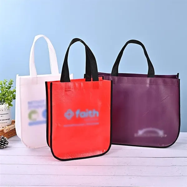 Lola Laminated Tote Shopping Bag