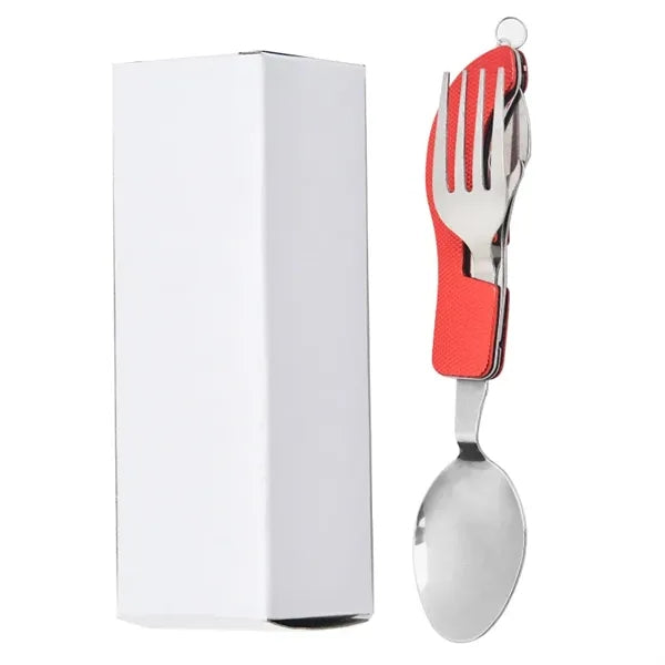 Camping Silverware Set 4-In-1