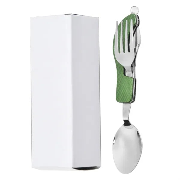 Camping Silverware Set 4-In-1