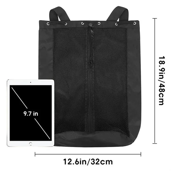 Mesh Drawstring Backpack