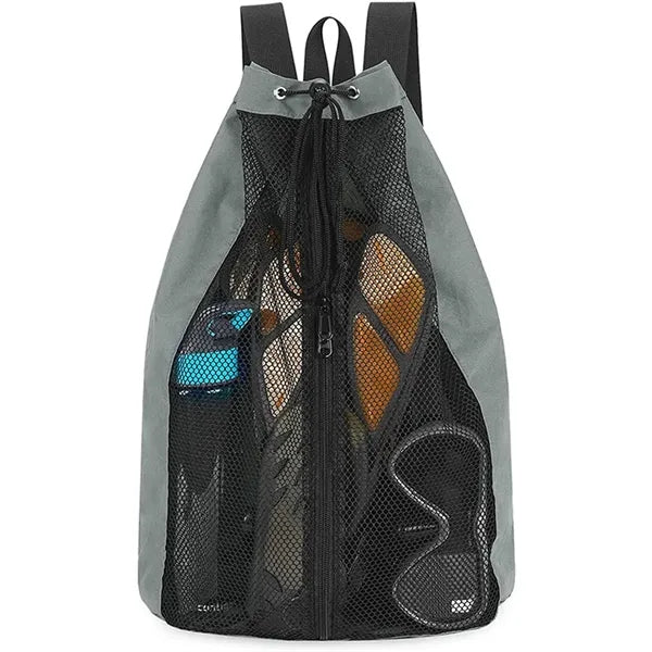 Mesh Drawstring Backpack
