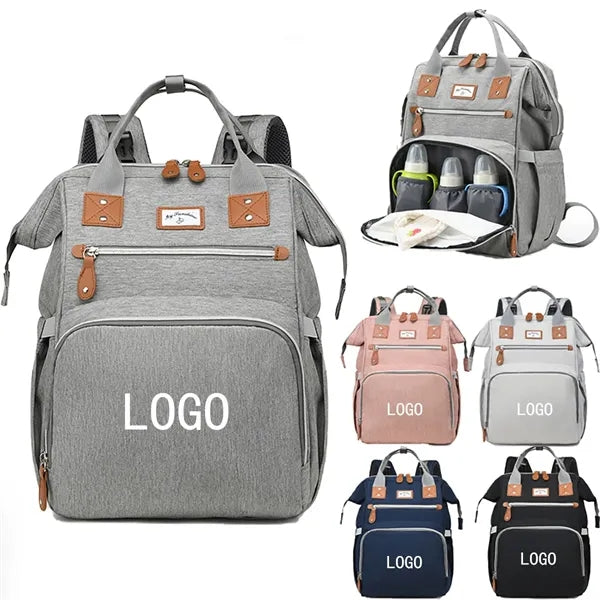 Multi-Function Travel Diaper Bag Nappy Backpack