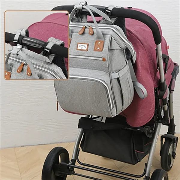 Multi-Function Travel Diaper Bag Nappy Backpack