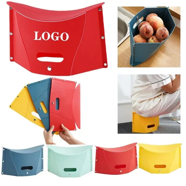 Multi-Functional Portable Outdoor Basket Card Folding Stool