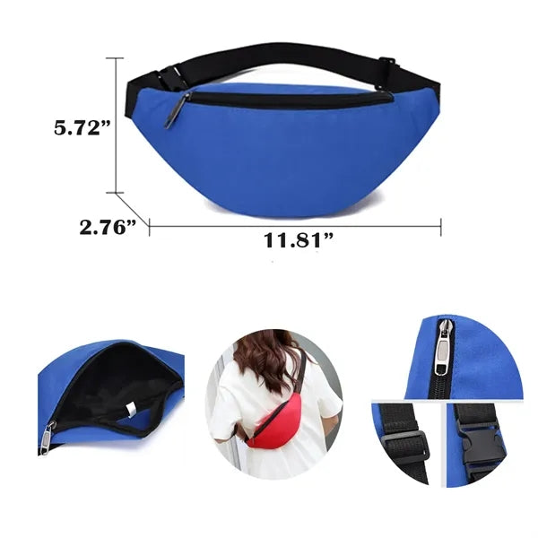 Outdoor Sports And Leisure Waterproof Custom Waist Bag
