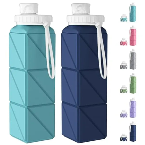 Foldable Water Bottles 610ml for Travel Gym
