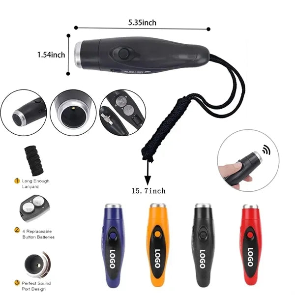 Electronic Whistles with Lanyard