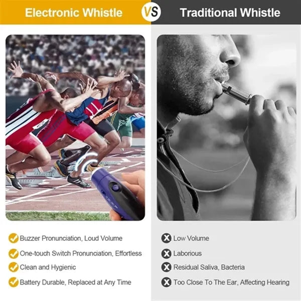 Electronic Whistles with Lanyard