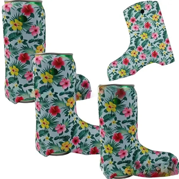 Sleeves Boot Skinny Slim Can Cooler Covers