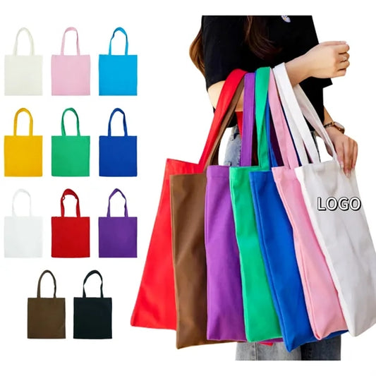 Colourful Tote Canvas Bags