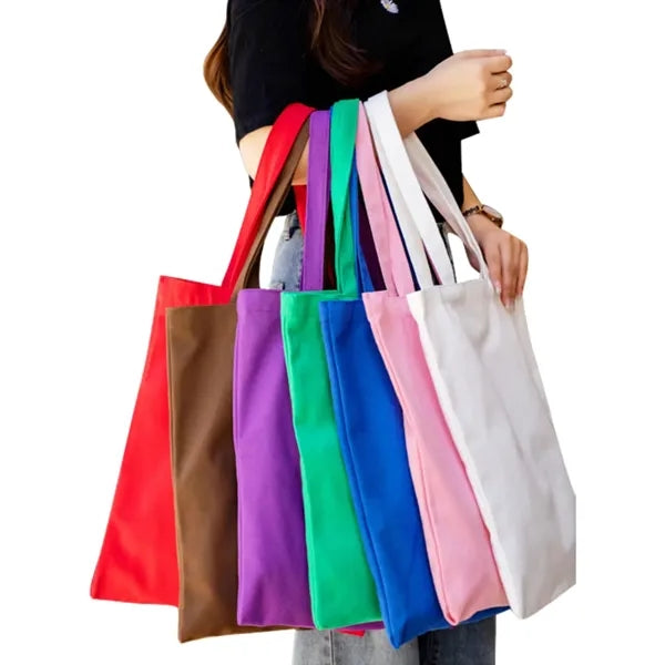 Colourful Tote Canvas Bags