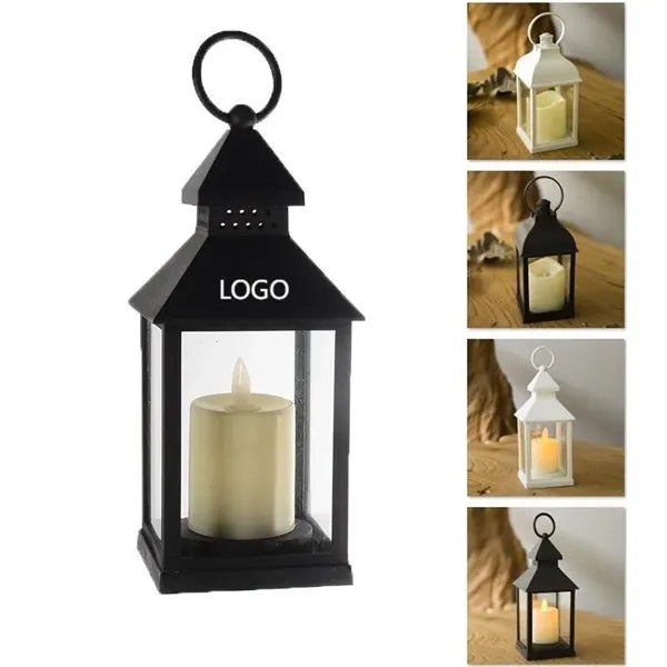 Vintage LED Garden Lantern - Hanging Candle Light