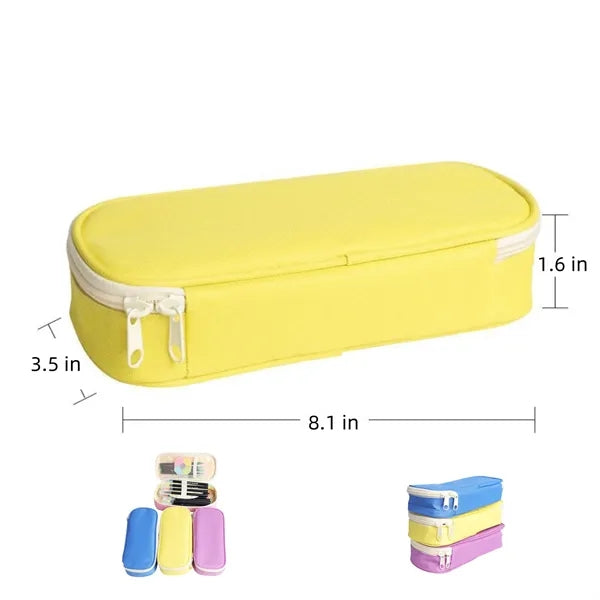 Pencil Case Storage Pouch with Zipper