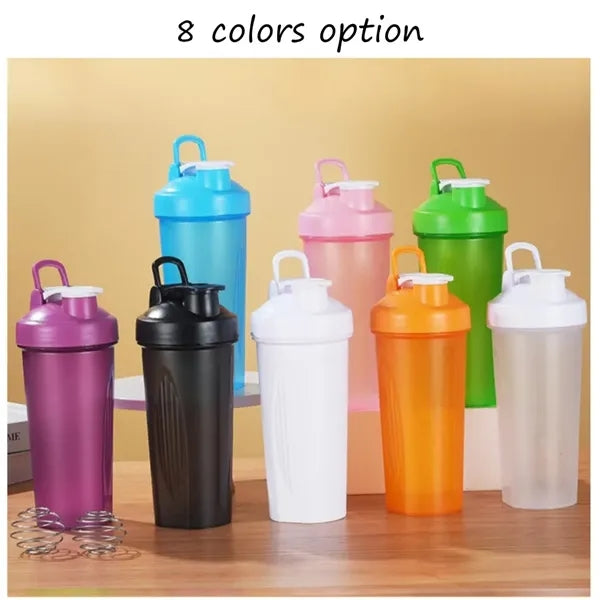 20oz. Protein Shaker Bottle with Wire Whisk Ball