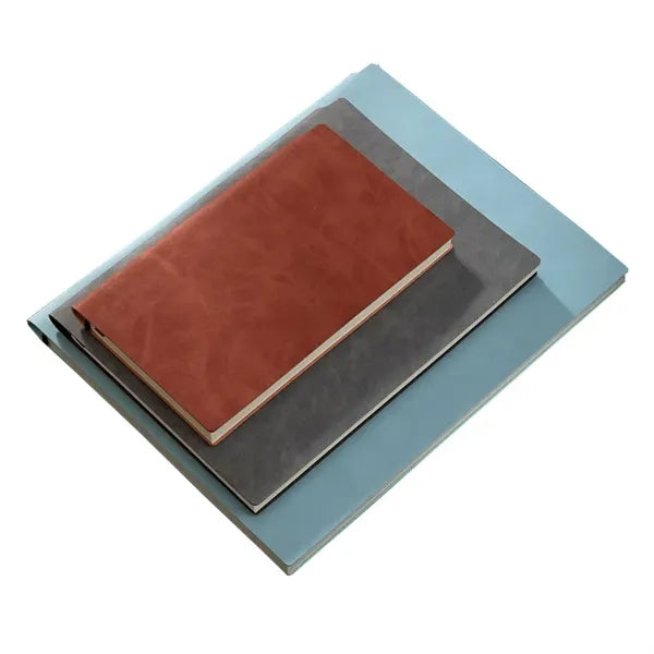 2025 A5 Business PU Faux Leather Notebook with Pen
