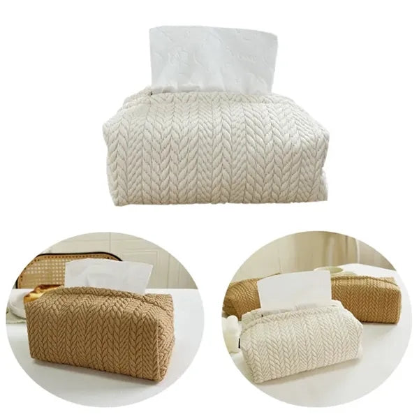 Stylish Cotton Tissue Box Cover