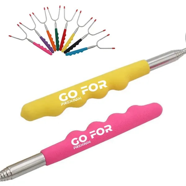 Sticks Hot Dog Fork for Fire Pit Extra Long with Bag