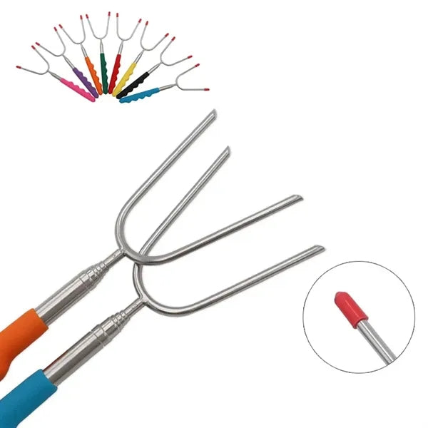 Sticks Hot Dog Fork for Fire Pit Extra Long with Bag