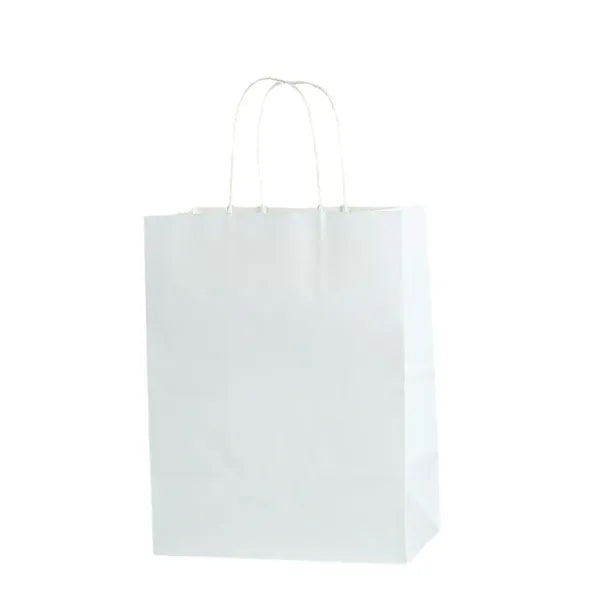 Kraft paper bags with handles