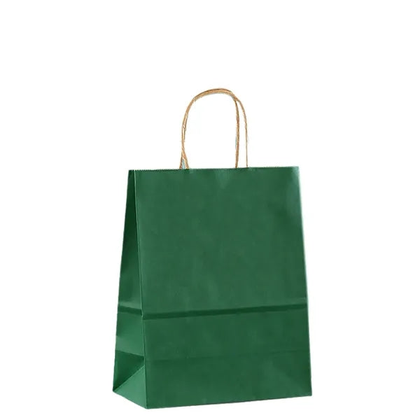 Kraft paper bags with handles