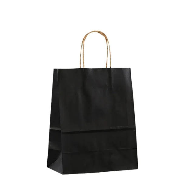Kraft paper bags with handles