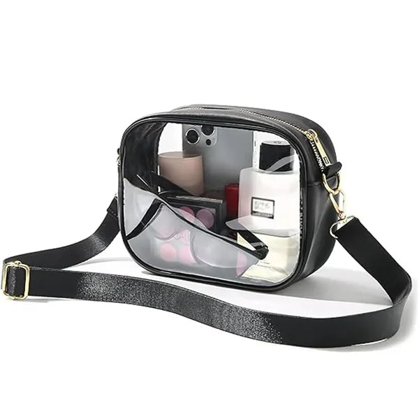 PVC Waterproof Large Capacity Stadium Crossbody Tote Bag