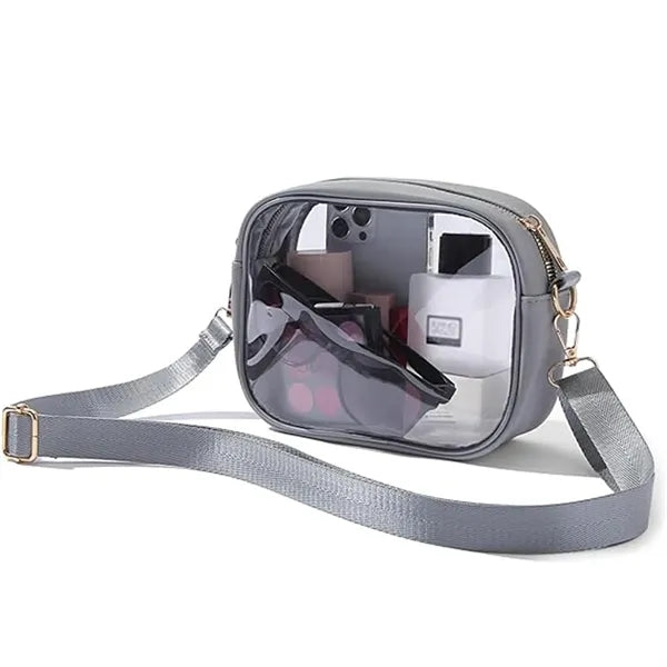 PVC Waterproof Large Capacity Stadium Crossbody Tote Bag