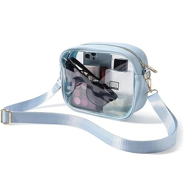 PVC Waterproof Large Capacity Stadium Crossbody Tote Bag