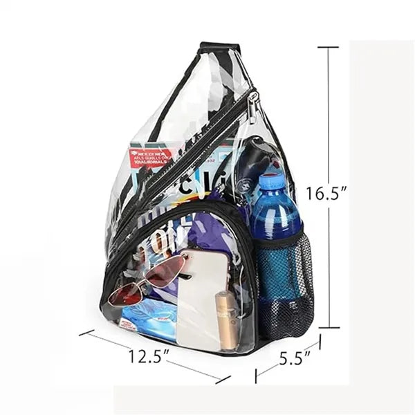 Clear Triangle Bag