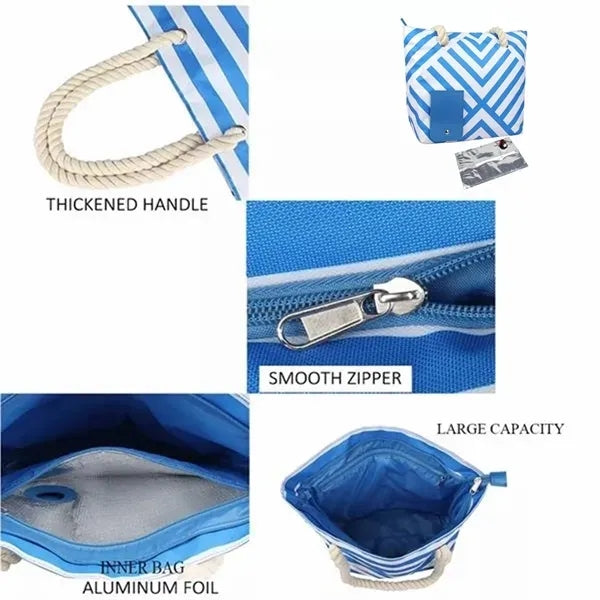 Wine Beach Cooler Bag With Spout