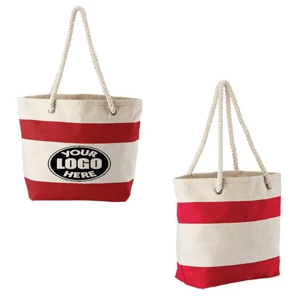 Cotton Canvas Boat Tote