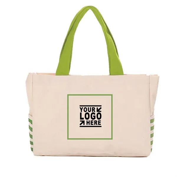 Heavy Duty Large Canvas Tote Bag with Pocket